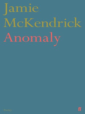 cover image of Anomaly